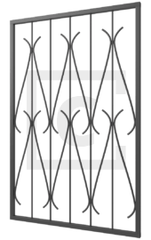 Решётка на окно сварная 3-130