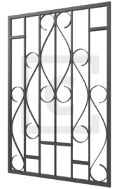 Решётка на окно сварная 3-39