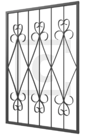 Решётка на окно сварная 3-93